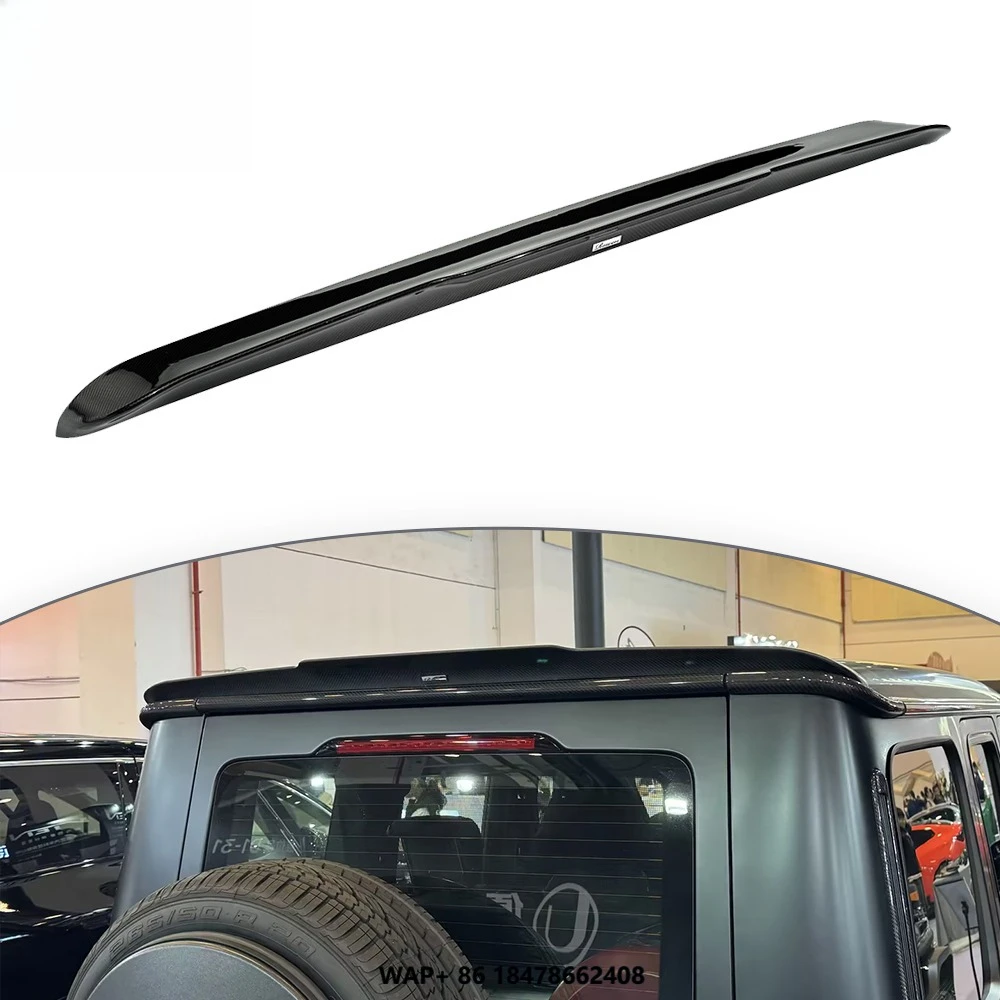 

G Class W465 G63 2025y Rear Spoiler Dry Carbon Fiber Body Parts High Quality Back Spoiler Tail Diffuser Rear Wing Tail Wing