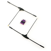 Excellent-For Happymodel ES900 DUAL RX ELRS Diversity Receiver 915Mhz Built-In TCXO For Airplane FPV Long Range Drones DIY Parts