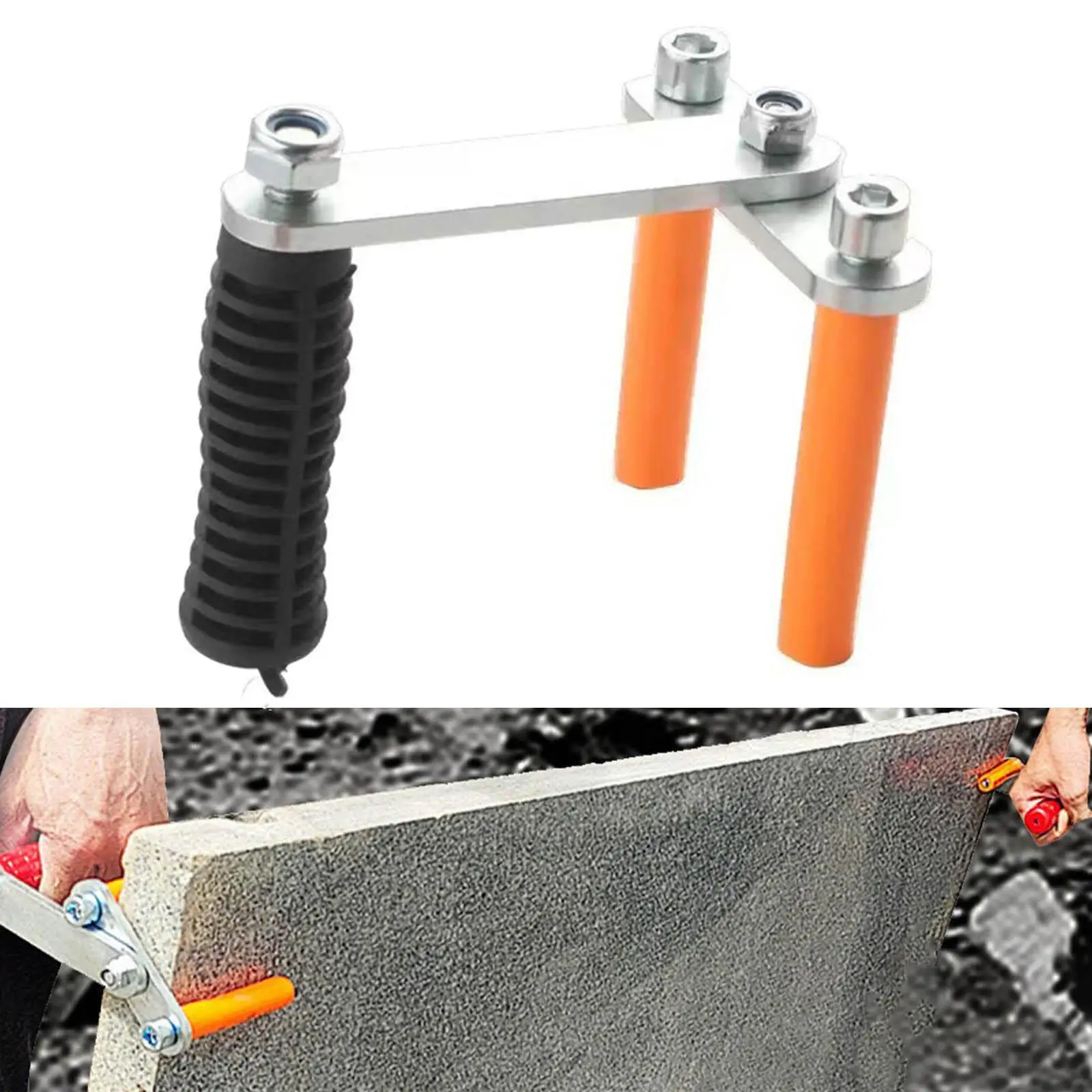 Stone Carrying Clamp Unloading Granite Clamp for Moving Marble Quartz Slabs