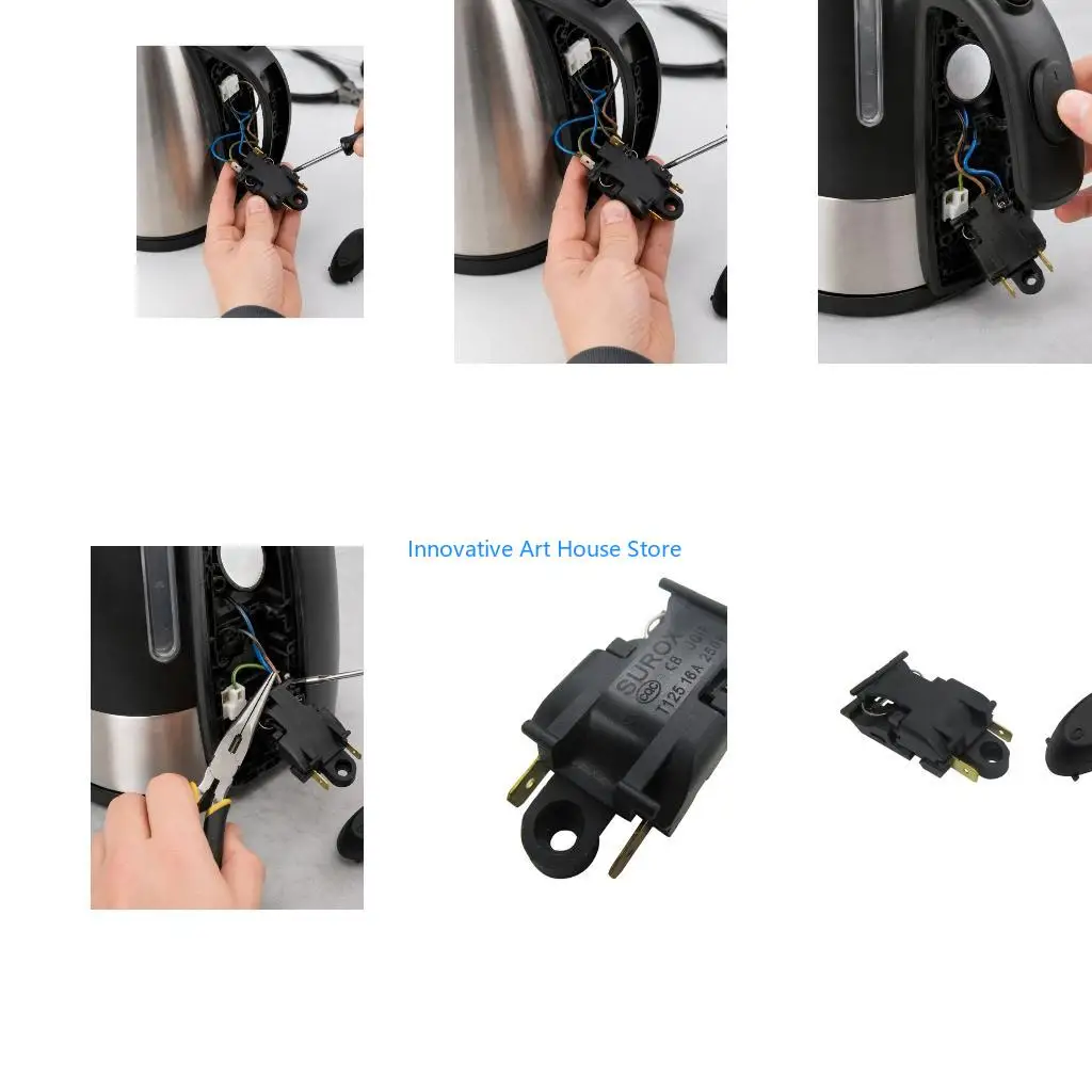 E1PC Electric Water Boiler Repair Control Switches 16A with Cover Cap