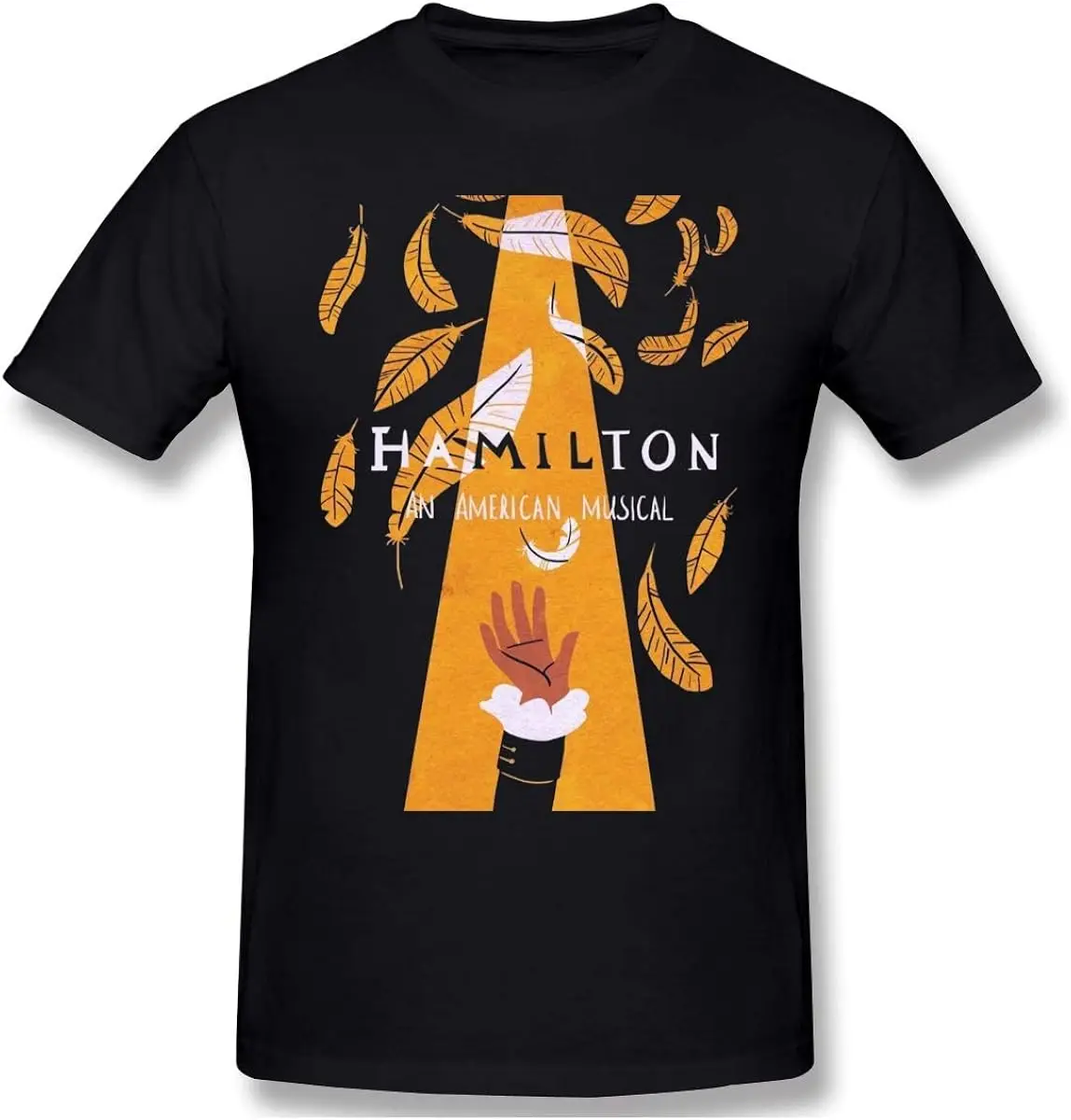 

American Musical Hamilton T-Shirt 100% Cotton O-Neck Short Sleeve Summer Casual Mens T-shirt Streetwear