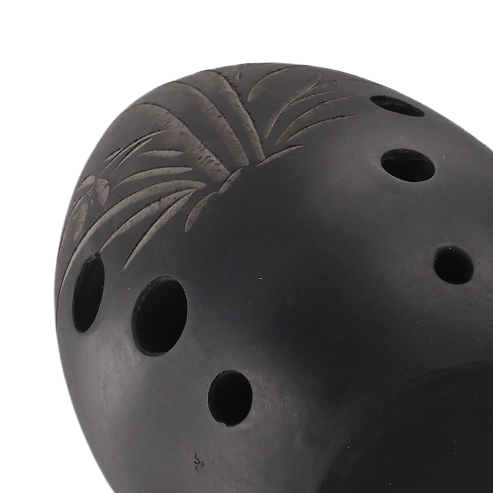 

Черная 8-луночная глина окарина Xun, традиционный музыкальный инструмент для начинающих, ручная роспись, керамическая флейта с китайской наследией