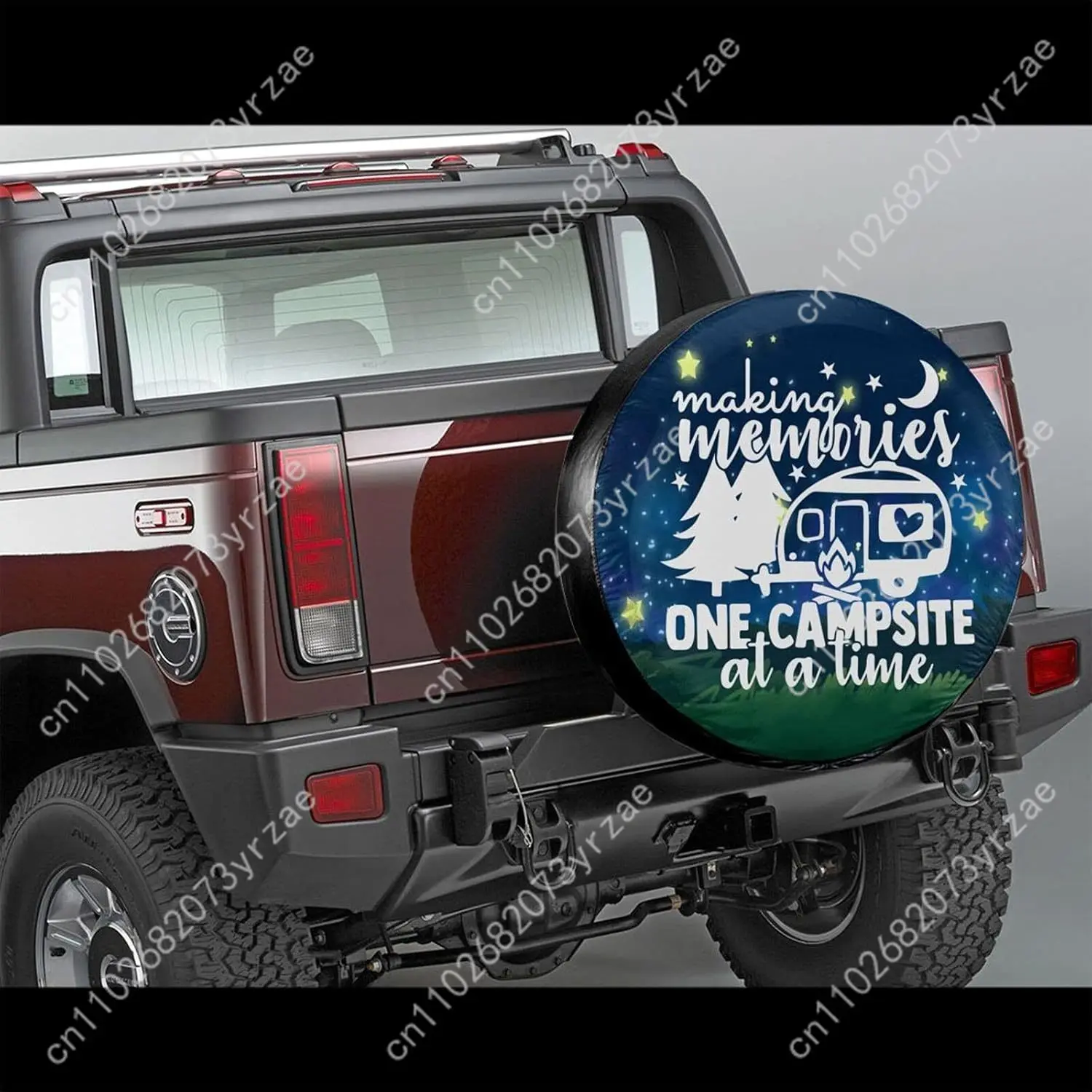 Penutup Ban Cadangan Berbagai Model untuk Berkemah di Langit Berbintang, Pencegahan Pasir, Debu, Air Hujan, Penutup Ban yang Kokoh dan Tahan Lama