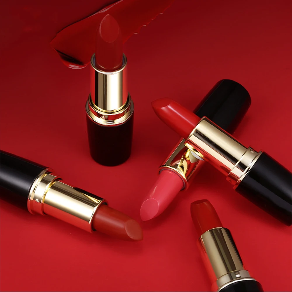 8 Colors Bullet Lips Makeup Lipstick Lip Gloss Long Lasting Moisture Cosmetic Lipstick Sexy Red Lip Matte Lipstick Waterproof