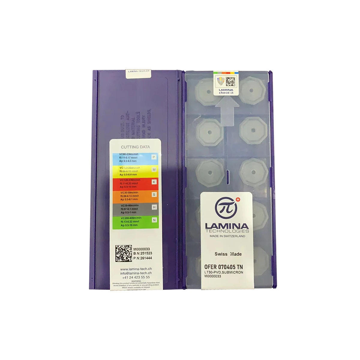 

LAMINA Original OFER OFER07 OFER0704 OFER070405 TN LT30 Tool Inserts Carbide Milling Turning Milling Cutter