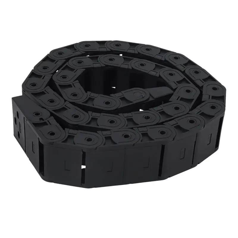 a02m-5-pcs-18mm-x-37mm-black-flexible-semi-enclosed-cable-drag-chain-1m-394-inch