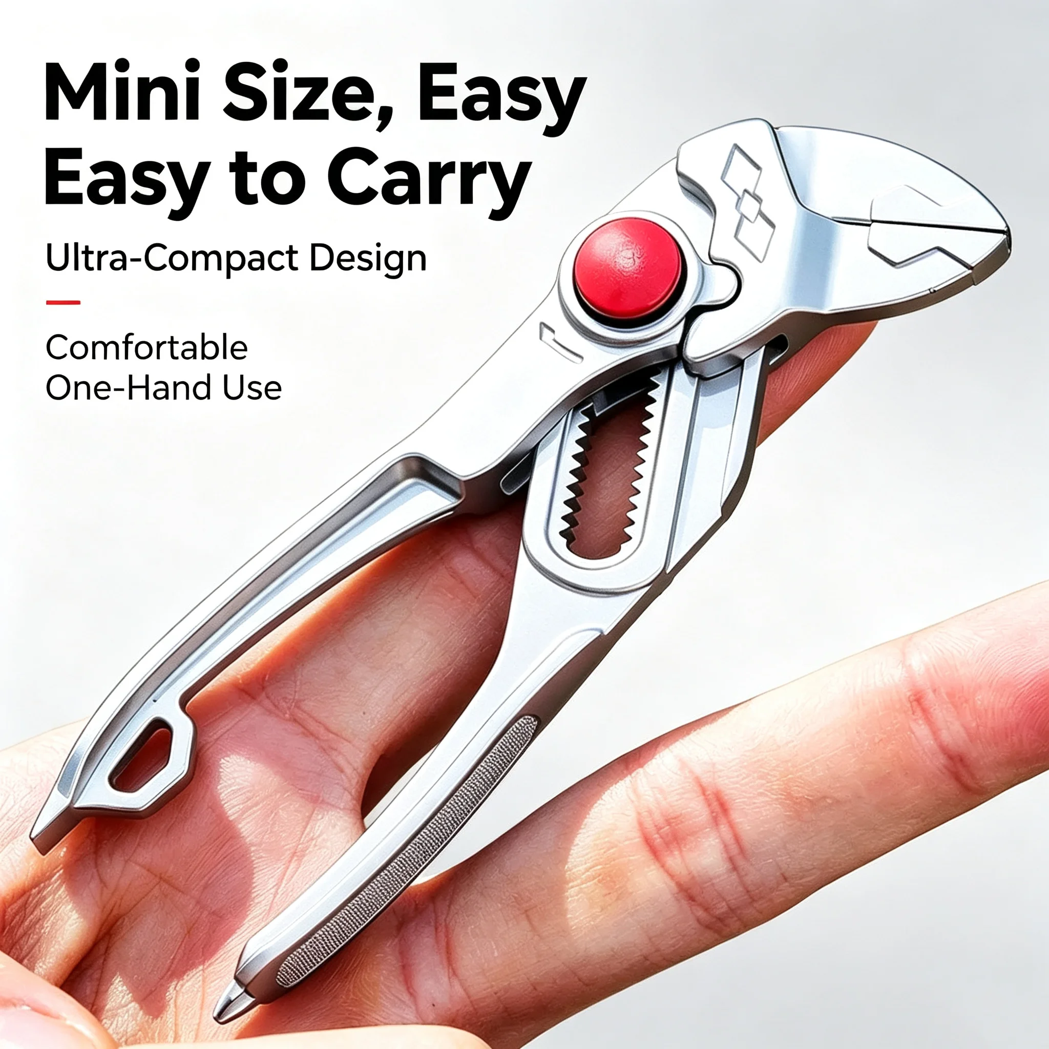 KEBIDUMEI 4 Inch Mini Adjustable Water Car Pump Pliers Multi Position Universal Plier Portable Household Hand Tools  Wrench