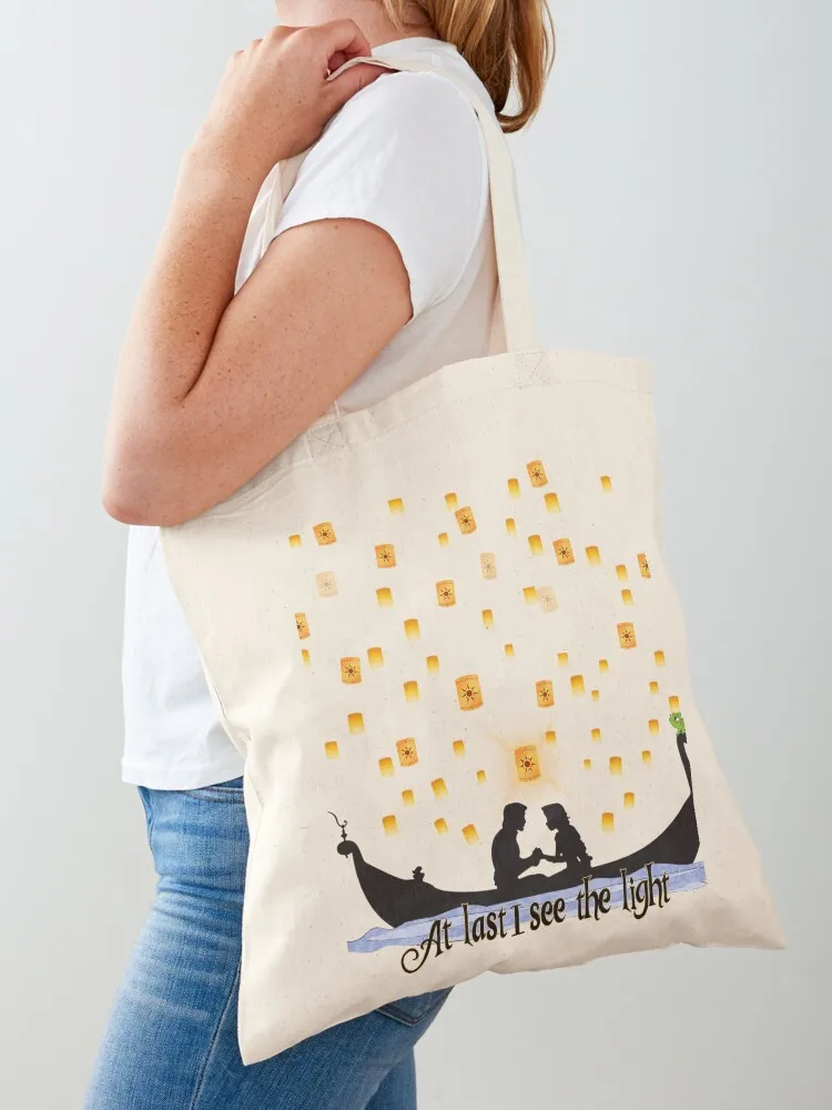 At Last I See The Light Tote Bag Lady bag handbag tote bag women