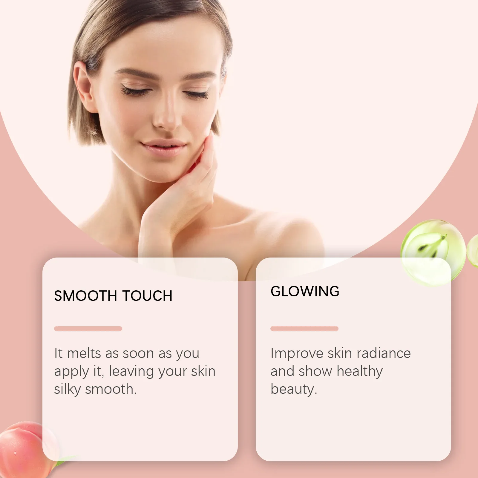 JAYSUING Peach Body Nourish Oil Hydration Relieve Dryness Firm Improve Roughness Enhance Elasticity Skin Massage Essential Oils