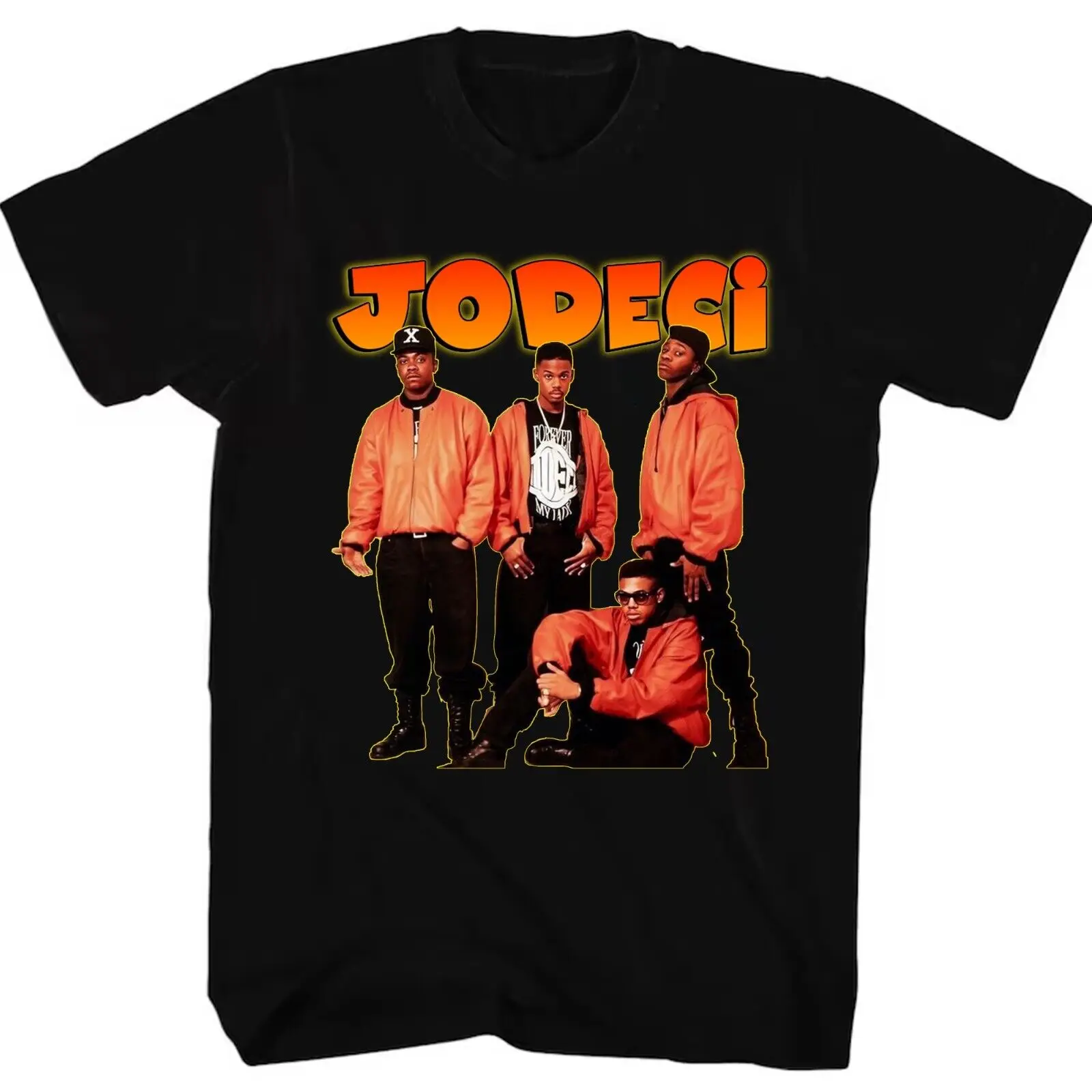 New Rare Jodeci Band Signature Vintage Gift Family Unisex S-235XL Shirt 1D1133