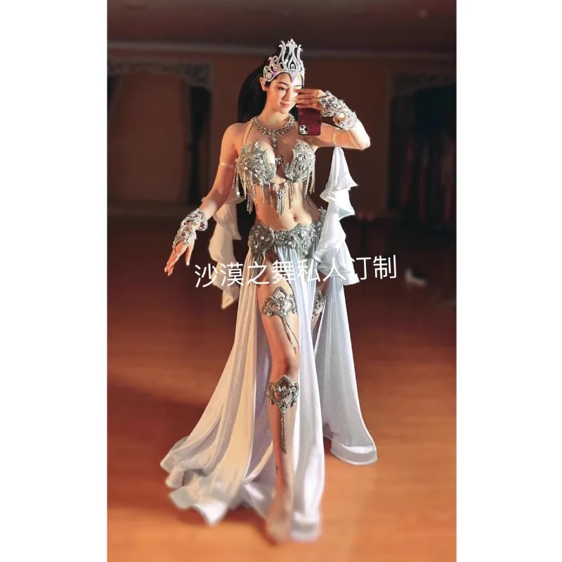 customized Headwear Crown Hair Crown Belly Dance Costumes Performance Accessories