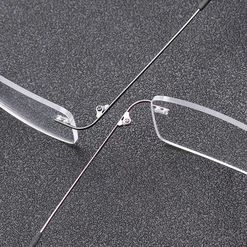 Anti Blau Licht Ultraleicht Speicher Randlose Lesebrille Männer Frauen Presbyopie Brillen Hyperopie Brillen +1,0 bis +3,5 – Detail 3