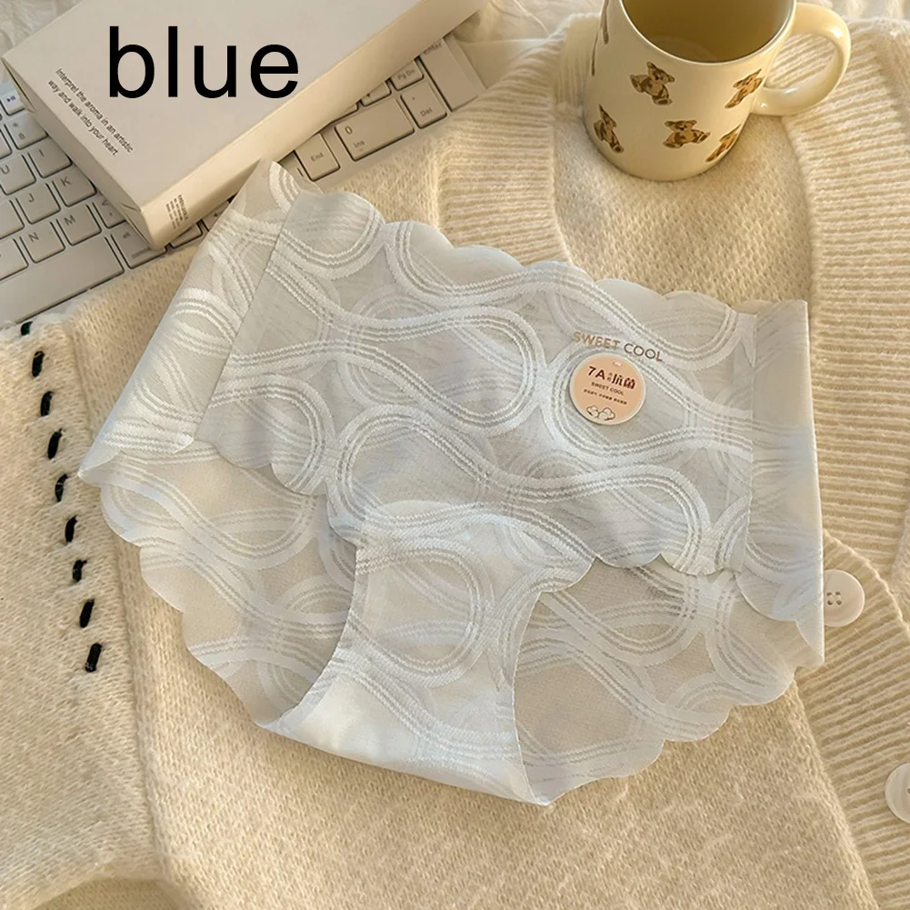 

Women Underwear Advanced Sexy Briefs Mesh Women's Seamless Panties Lace Soft Bikini Sexy Female Lingerie Breathable Underpants