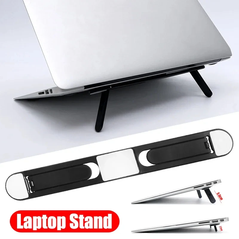 Portable Laptops Stand Foldable Support Notebook Stand Computer Laptop Holder Cooling Bracket Riser Laptop PC Tablet Accessories