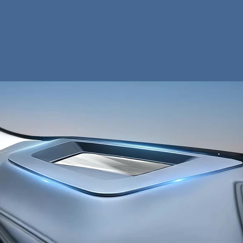 لشيري تيجو 9 Jaecoo J8 2025 اكسسوارات السيارات HUD الغطاء الواقي رئيس متابعة عرض إطار غطاء غبار تعديل الملحقات #4