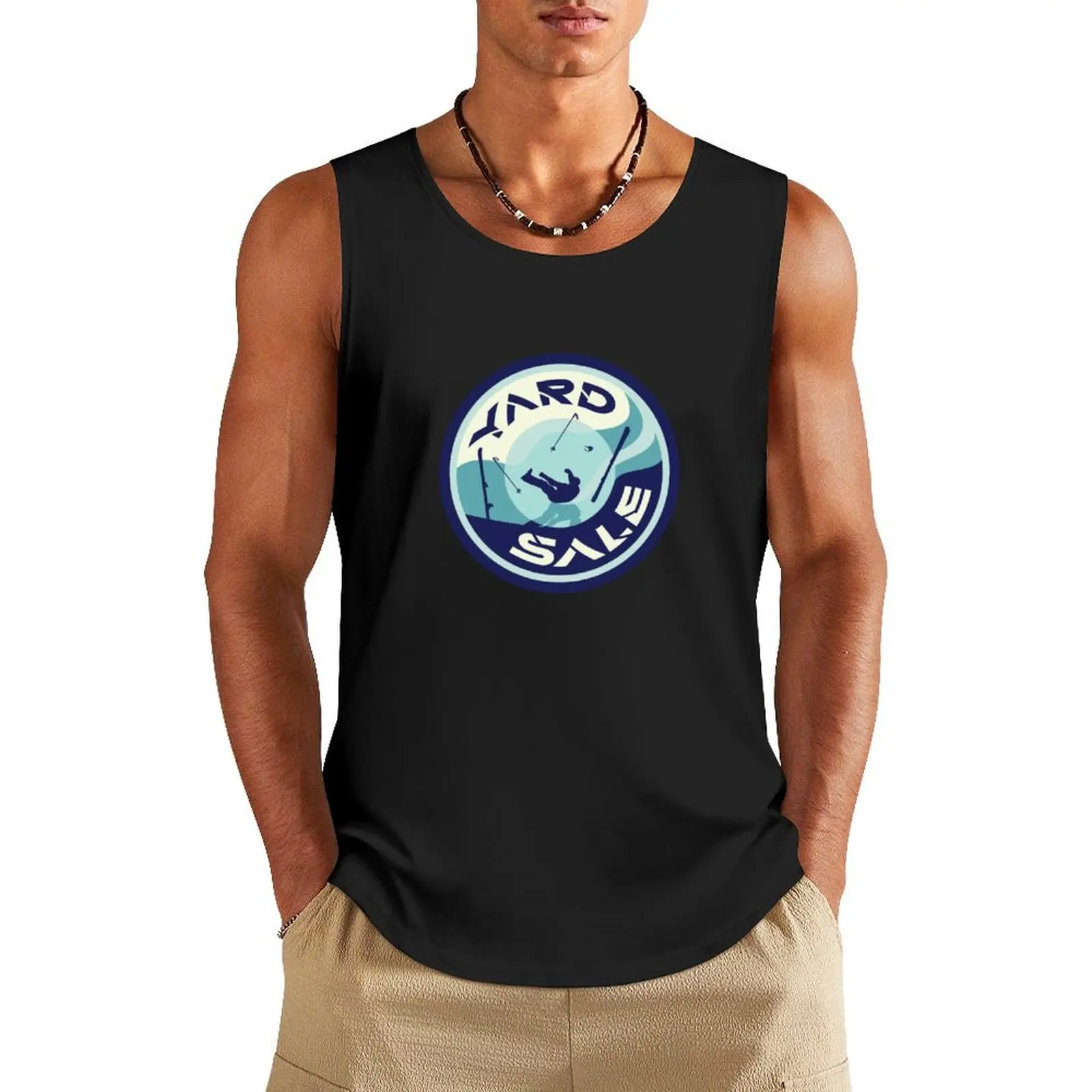 

Yard Sale Tank Top Men's clothing brands Bodybuilding shirt Men's sports t-shirt gym clothes man fitness