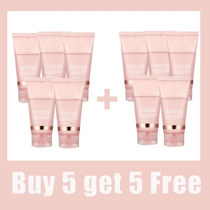 Collagen Peel-off Mask Night Wrapping Facial Mask Deeply Moisturizing Hydrating Firming Skin Facial Mask Daily Face Skin Care - Image 9