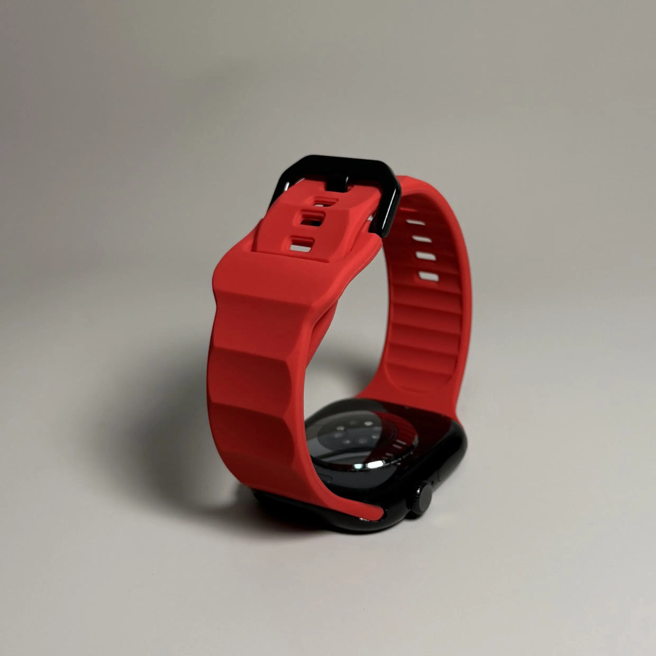 Silikon-Sportarmband für Apple Watch Ultra 3 49 mm 46 mm 45 mm 44 mm 42 mm 41 mm 40 mm 38 mm Bänder für iWatch Serie 11 10 9 8 7 6 SE 3 – Detail 3
