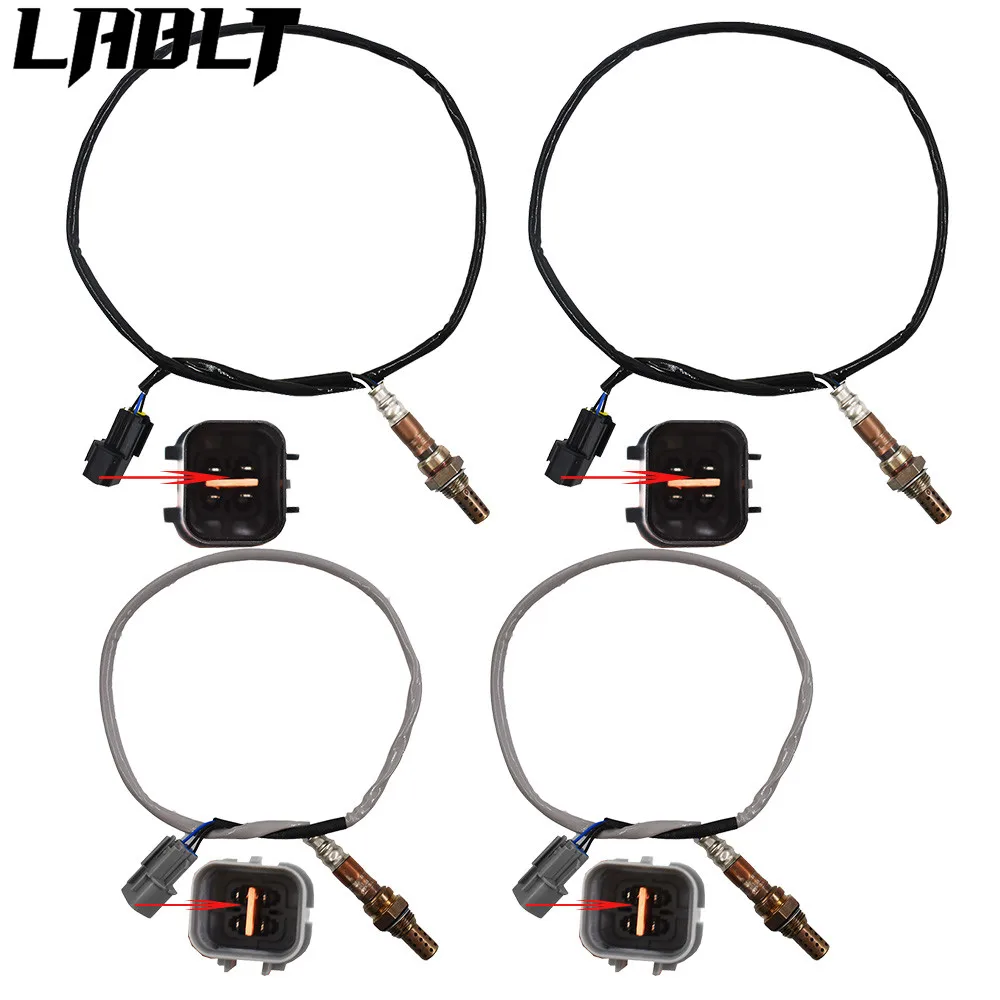 

4pcs Oxygen Sensor 1 Sensor 2 Bank 1 Bank 2 for 04-11 Mitsubishi Endeavor V6-3.8