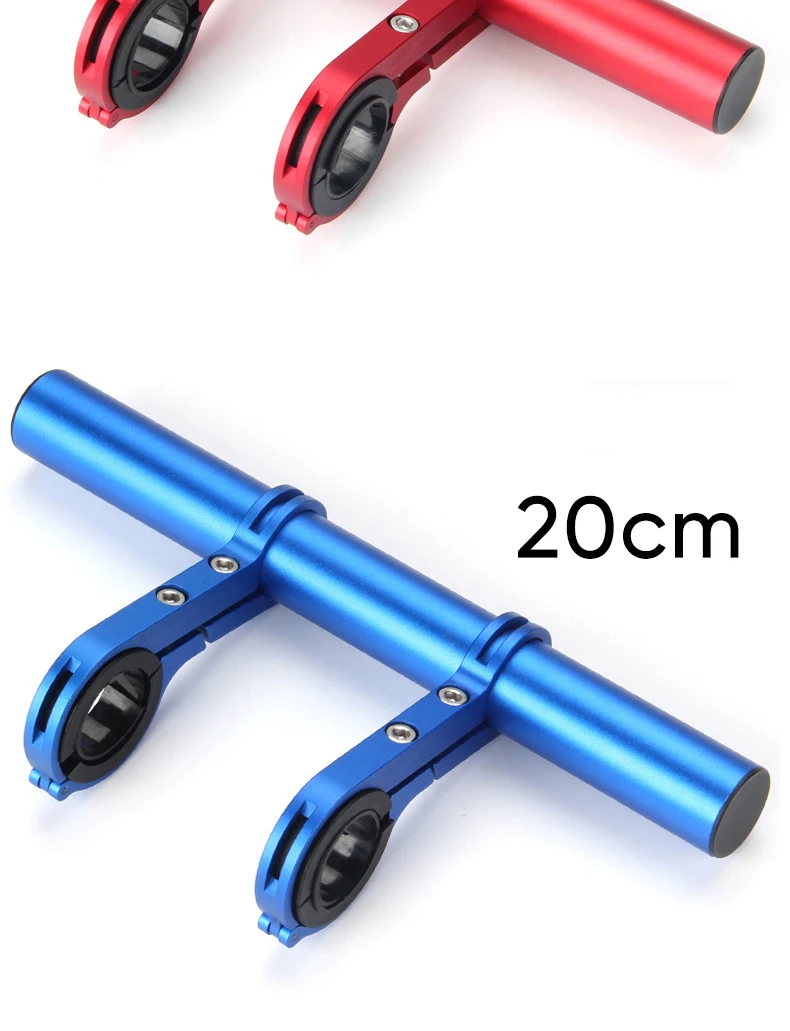 10/20/30 cm Fahrrad Lenker Erweiterte Halterung MTB Scheinwerfer Montieren Verlängert Bar Straße Mountainbike Lenker Extender rack Teile – Detail 8