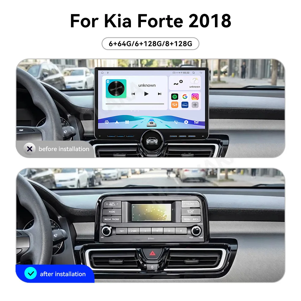 Touch Screen Car Radio For Kia Forte 2018 Android GPS Automotive Multimedia Auto Radio Stereo Receiver Head Unit