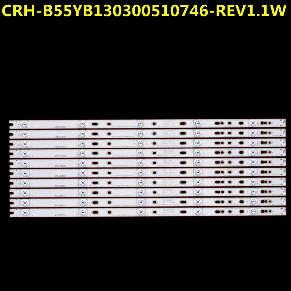 

5 комплектов светодиодных лент для CRH-B55YB130300510746-REV1.1W 55H80U 55H9 55T8U 55QM62A H55Q18 LS55H720G LQ55H17 U55Q81M LQ55H71G LE55U31