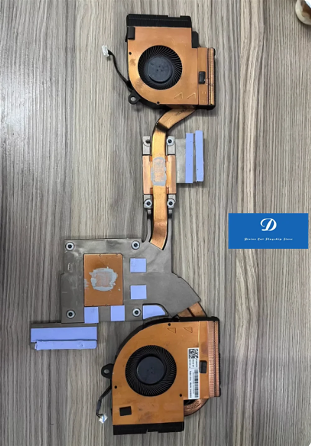 

Original FOR Lenovo Thinkpad P15 P17 Gen1 5H40X89383 Disassembled Heat Sink Module