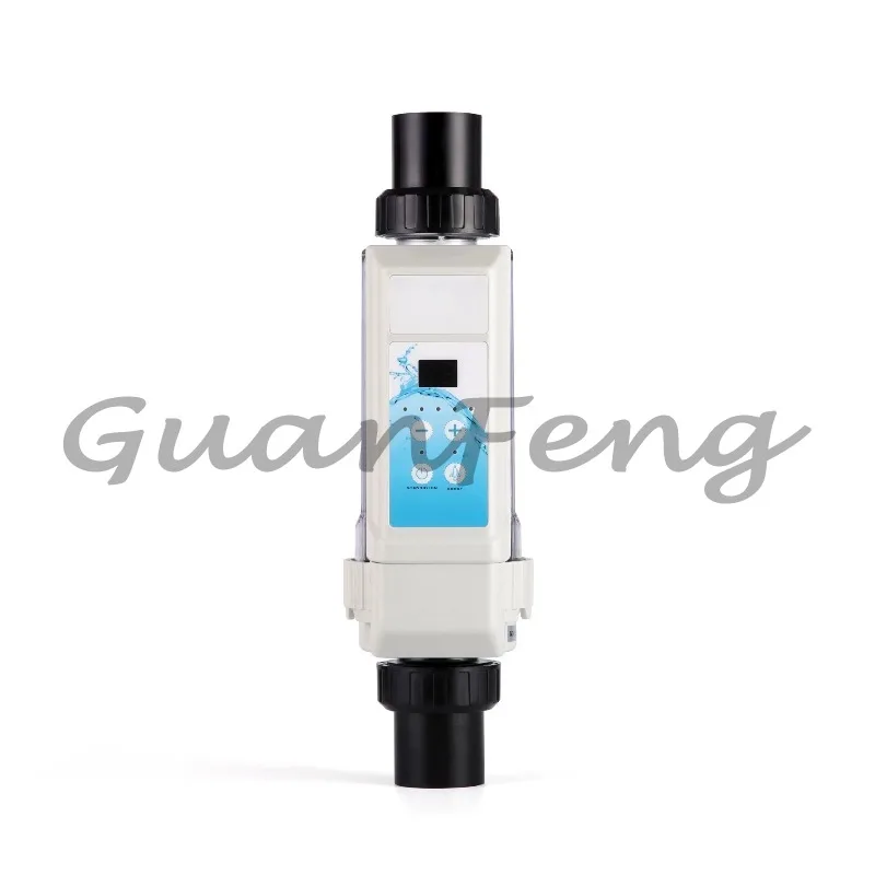 Salt Water Chlorine Generator, Swimming Pool Electrolytic Salt Disinfection Chlorinator Electrolyzer