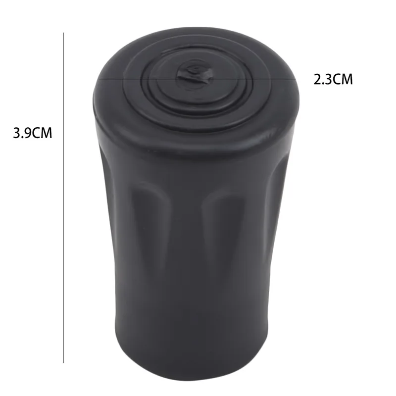 20 pieces/10 pair Nordic Walking Pole Trekking Pole Tip Protectors Rubber Pads Buffer Replacement Tips End for Hiking Stick