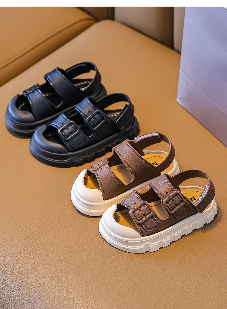 2026 Kinder Sandalen Jungen Mädchen Strandschuhe Weiche Leichte Geschlossene Outdoor-Sandalen für Kleinkinder Babyschuhe Sommer – Detail 18