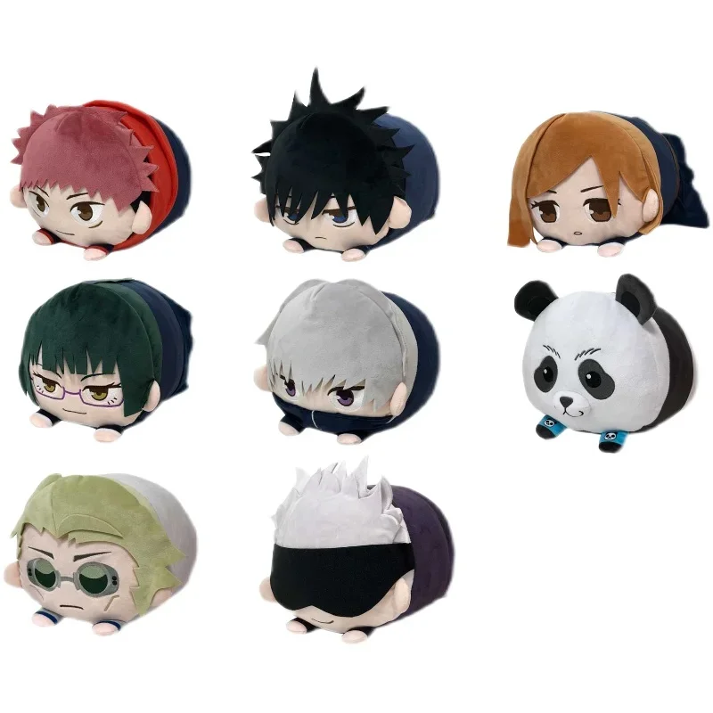 Anime Brinquedos De Pelúcia de Boneca De Pelúcia, Almofada De Pelúcia, Estômago Kawaii, Figuras Jujutsu Kaisen, Satoru Gojo, Itadori Yuji, Decoração Do Quarto, Presentes, 30cm