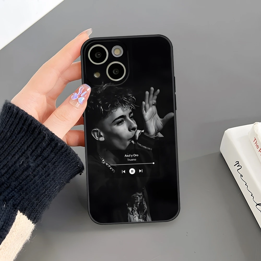 Trueno Fell Me Rapper Phone Case for iphone 15 Pro Max 14 Pro 16 Plus 12 13 11 Xr X Xs 8 7 Plus Silicone Back Cover
