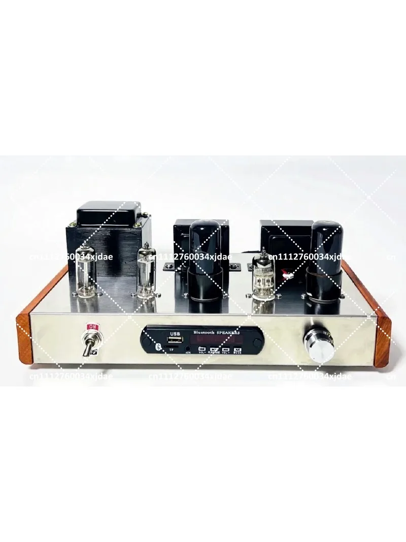6P6P Tube HiFi Amplifier Kit with Dual 6Z4 Rectifier, Finished Audio Amp for Warm Vocal Playback