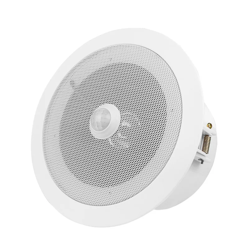 10W Ceiling Speaker Motion-Activated Voice Announcer with Customizable MP3 for Malls Restrooms and Public Spaces YX160