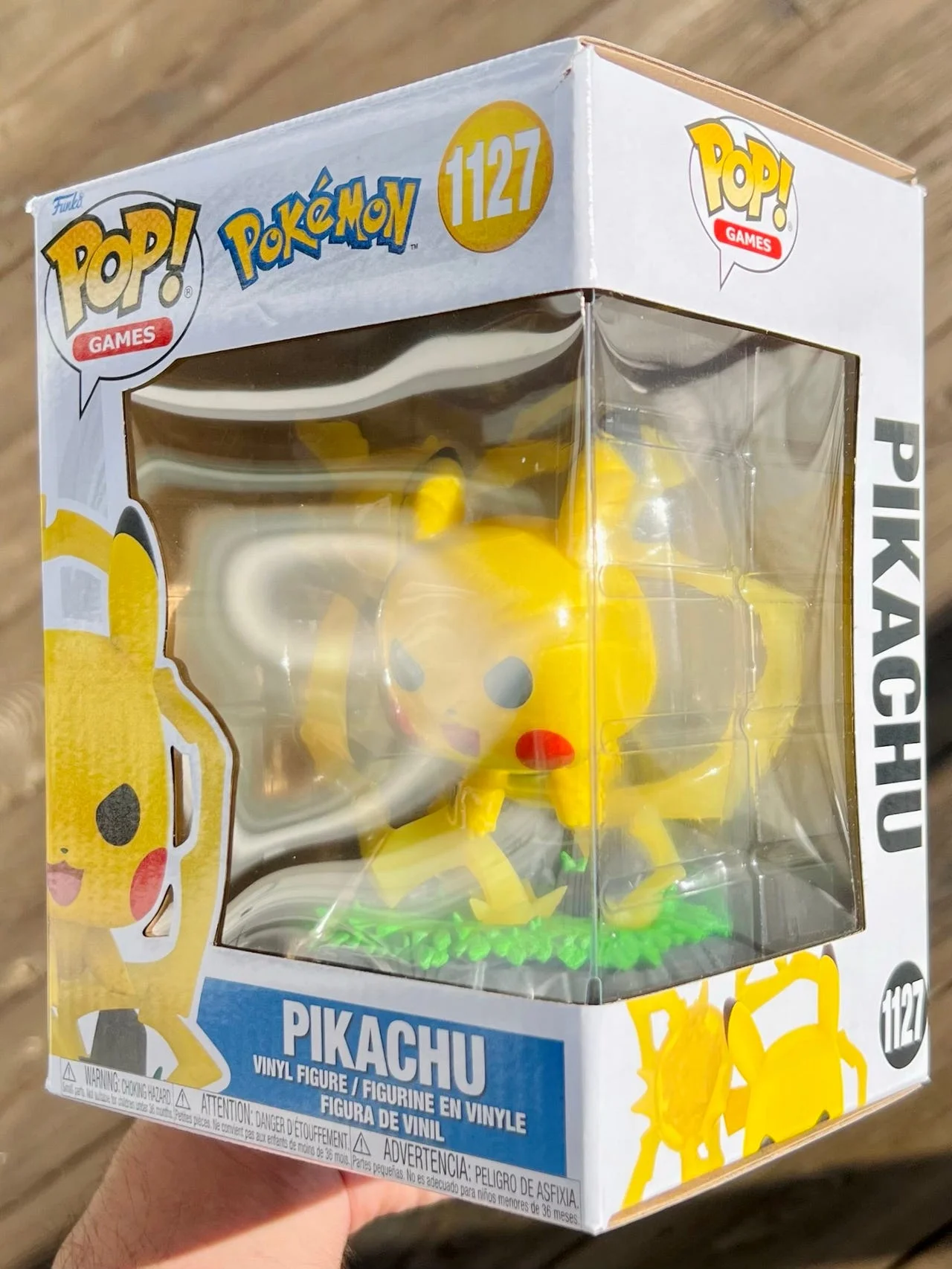 

Pokemon Premium Pikachu Figure #1127 Funko Pop! Official Licensed Limited Edition Collectible Vinyl Figures Anime Fans Toy Gift