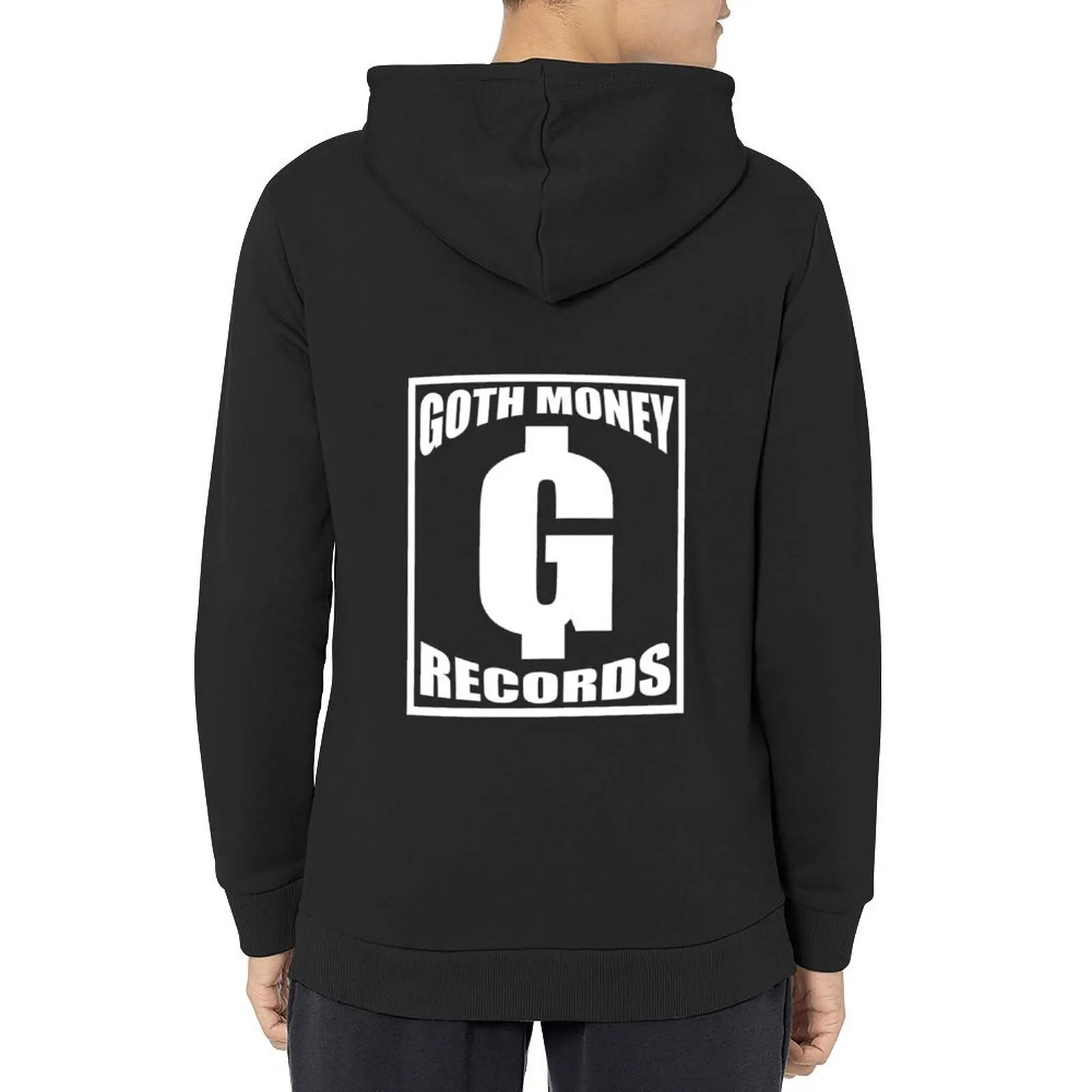 

GOTH MONEY RECORDS OG ON BLACK Hoodie men's clothing fashion men aesthetic clothing mens clothing graphic hoodie