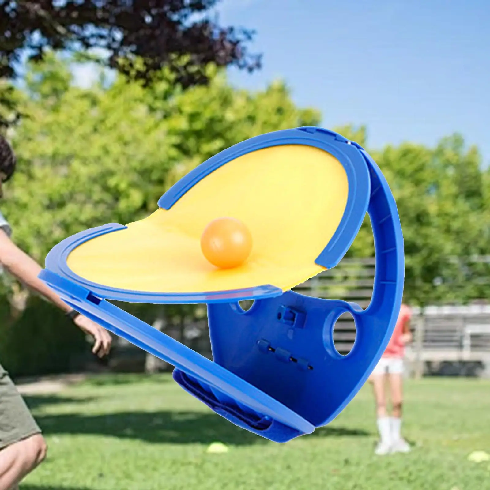 Juego de bolas de captura, raqueta de lanzamiento de paleta y atrapar bolas para la familia, niños, niñas, patio