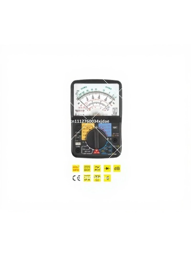 High Precision Analog Multimeter with Backlight, Handheld Pointer Tester for Electrical Testing