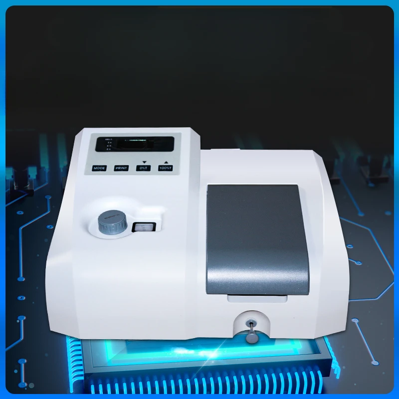 

721 722 Visible Spectrophotometer Counting Desktop Authentic Guarantee Photometer Testing