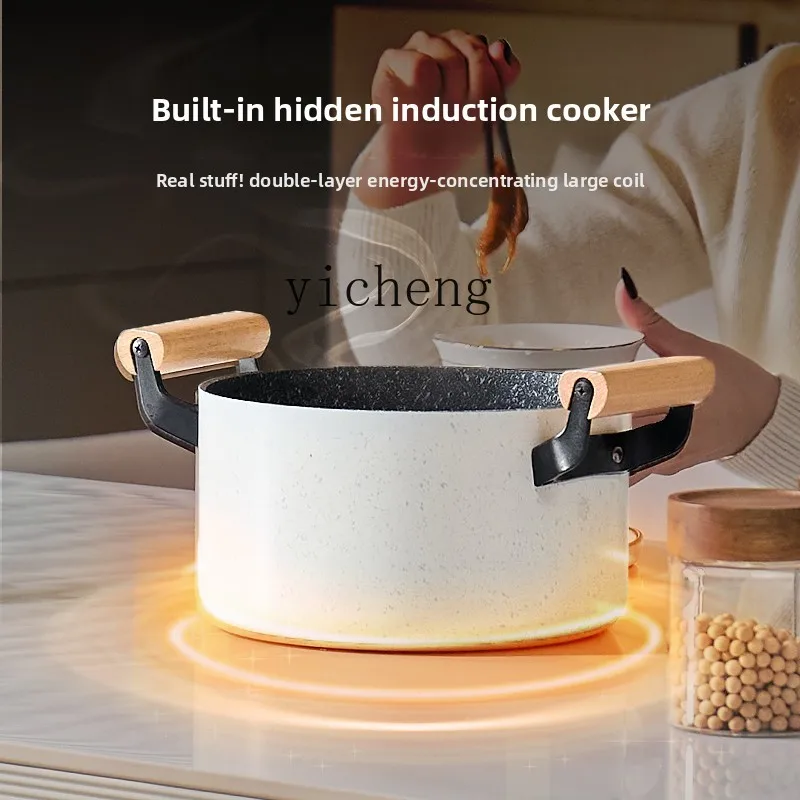 XL fire table lifting tea table one-body rock slab heating table living room household electric heating