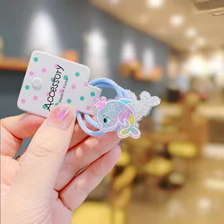 2PCS New Cartoon Cute Kids Elastic Hair Bands Children Hair Ties Girls Hair Accessories Baby Headwear