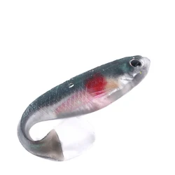 5 uds Softbait 8,8 cm/5g pesca de agua dulce salada señuelos blandos gusanos de pececillo de silicona Wobblers cebo Artificial aparejos de lubina plantillas