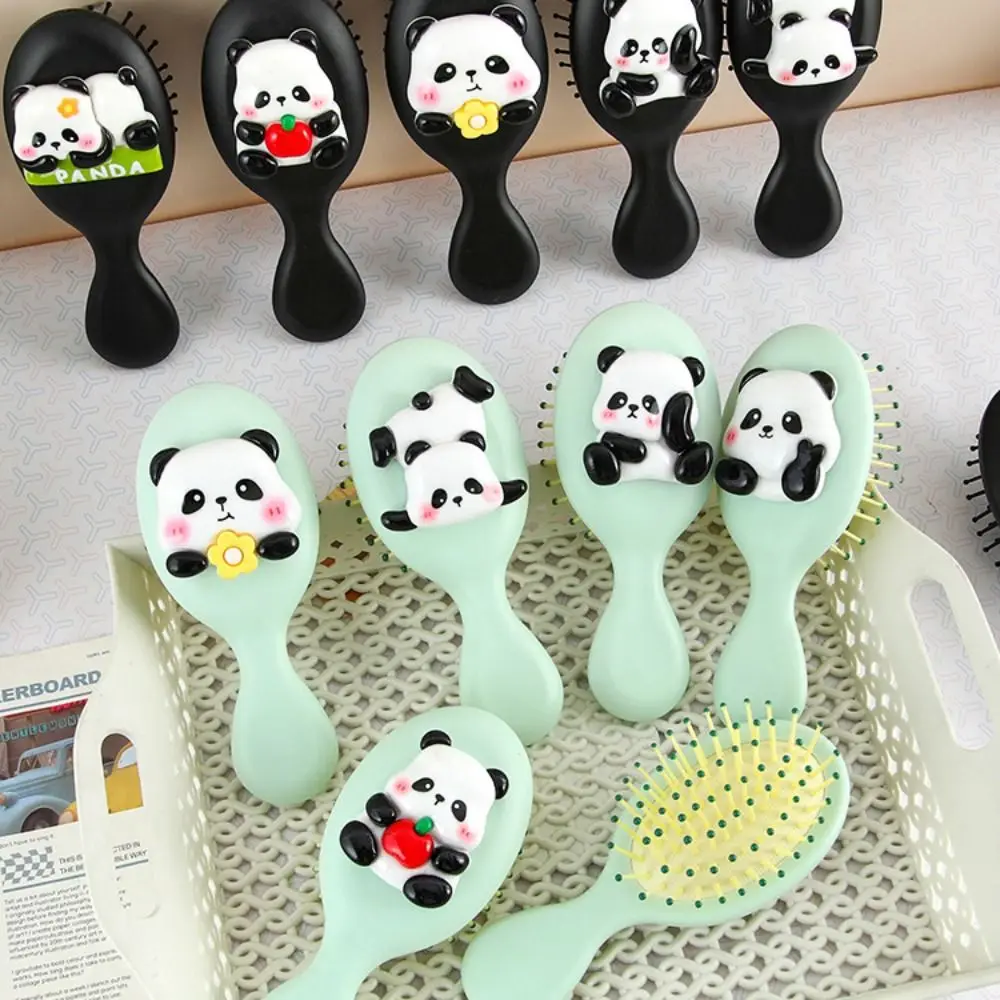 Kawaii Cartoon Animal Airbag Hair Comb Anti Static Durable Massage Comb Makeup Tool Cute Panda Hair Brush Outdoor