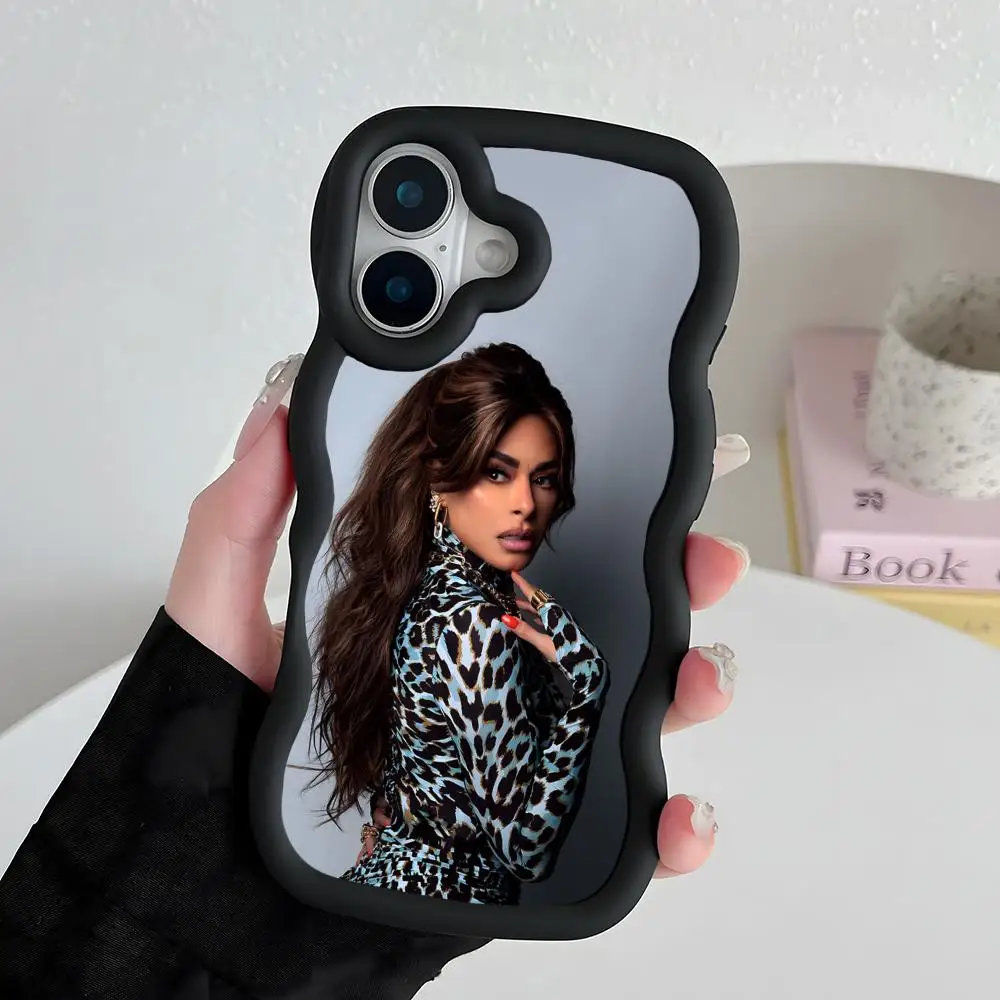 

Чехол для телефона Galilea Montijo Wavy Edge TPU для iPhone 17 16 15 14 13 12 11 Air Pro Max Plus, цветной
