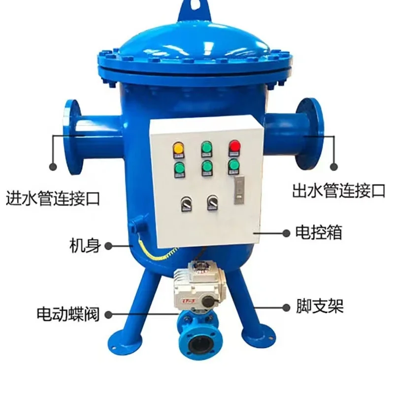 Fully automatic, integrated water processor, physicochemical integration, full filter, air conditioner, circulating water