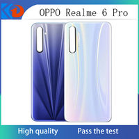 For OPPO Realme 6  Pro  Back Battery Cover Back PC Door Replacment Repair Spare Parts