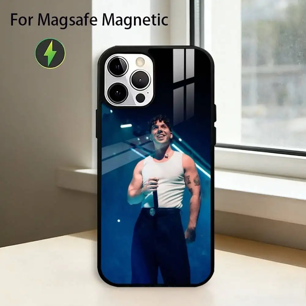 R-Rapper Quevedo Phone Case For iPhone17,16,15,14,13,12,11 Plus,Pro Magnetic For Magsafe Wireless Charging