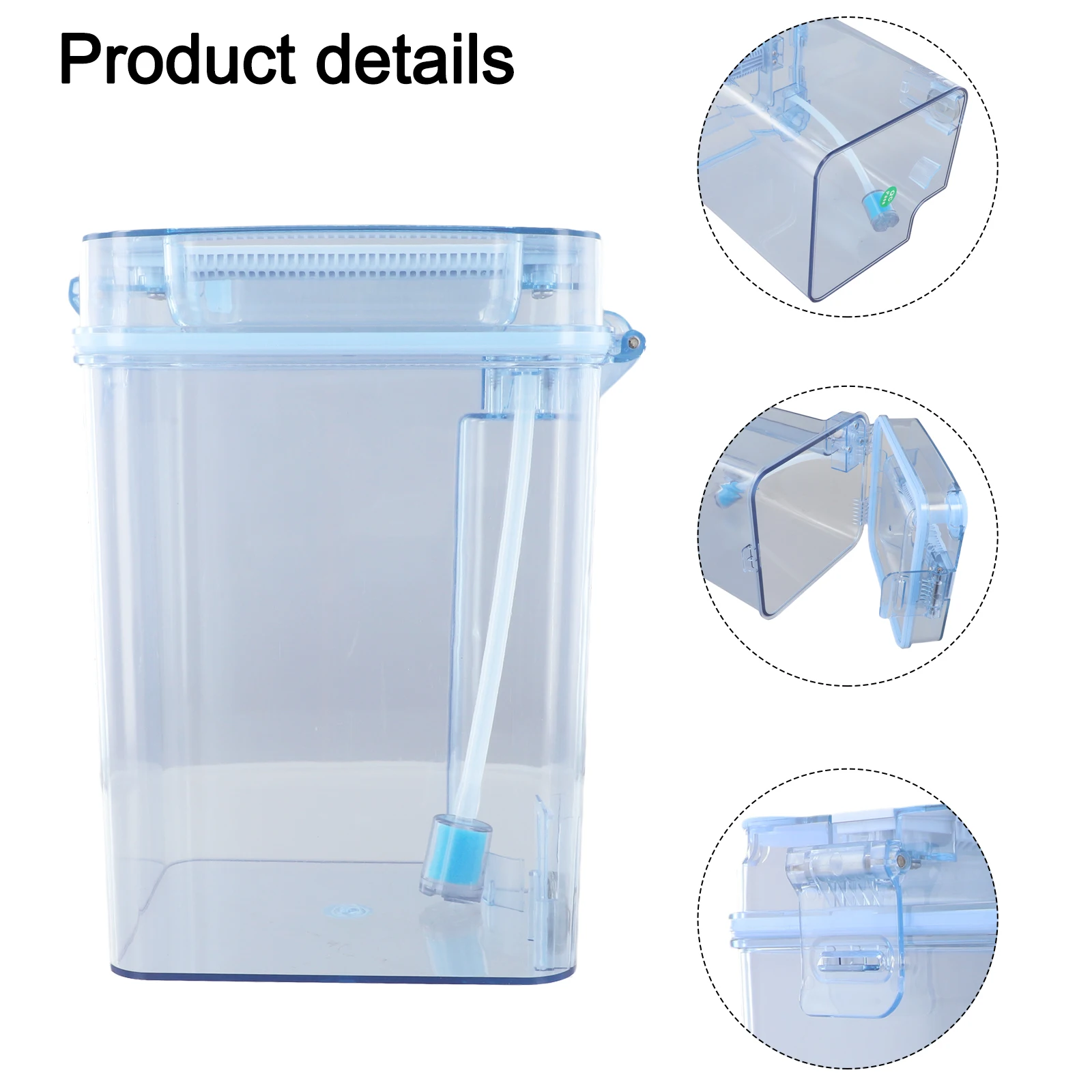 Home Cleaning Robot Vacuum Tank Replacement Clean Water Tank Water Tank Replacement Made Of for pe Plastic 1PACK Option