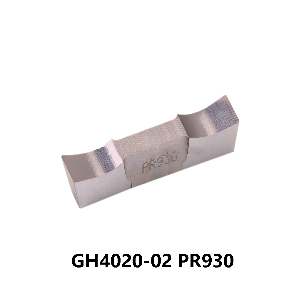 Original GH4020-02 GH4020-05 GH7020-05 CNC Indexable Carbide Inserts 10pcs Steel Metal Process Grooving Profiling Turning Parts