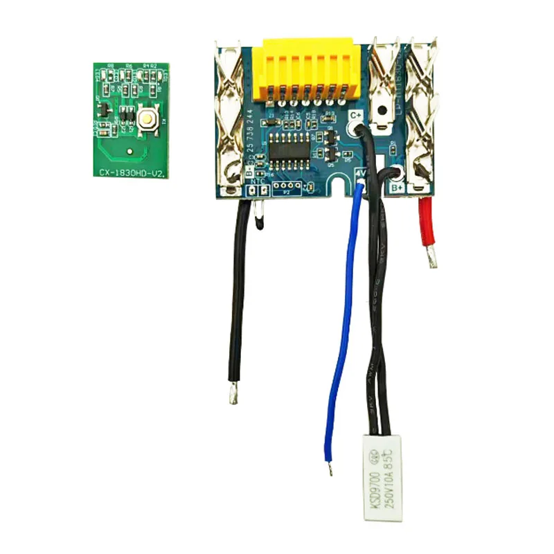 Scatola della custodia della batteria agli ioni di litio scheda di protezione della ricarica PCB per MAKITA 18V BL1830 6.0Ah LED indicatore della